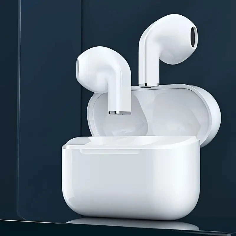 True Wireless 5.3 Mini Earbuds- Hi-Fi Bass, Long Battery Life, Wireless 5.3, USB Charging