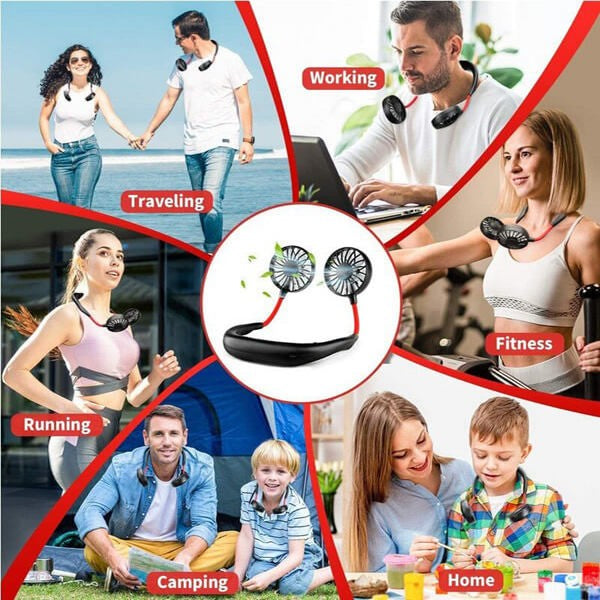 Rechargeable Wearable Portable Hand Free Neckband